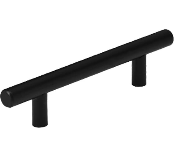 Ручка-рейлинг Mebax d 12 мм, 096/156 мм черный матовый 00-00001615