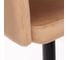 Кресло Tetchair LA FONTAIN 004 вельвет/металл, 60x57x84 см, 2 шт коричневый HLR11/черный 15189 8