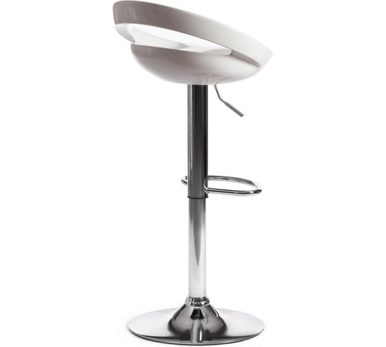 Барный стул Tetchair VIKA KY806 металл/пластик, 46x40x77-98 см, белый/хром 15092