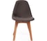 Стул Tetchair CINDY SOFT C1021F1 вельвет/дерево, 53x45x81 см, серый HLR 24/натуральный 15846 4