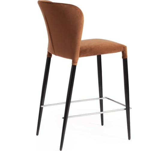 Полубарный стул Tetchair ALVOR 715пб ткань/металл, 44x55x99 см, высота до сиденья 67 см 15466