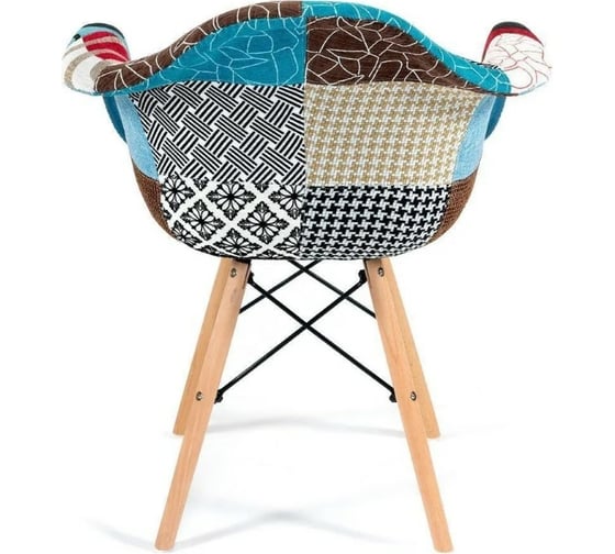 Кресло Tetchair CINDY SOFT EAMES 101 дерево береза/металл/мягкое сиденье/ткань, 65x62x80 см, 4 шт 13191