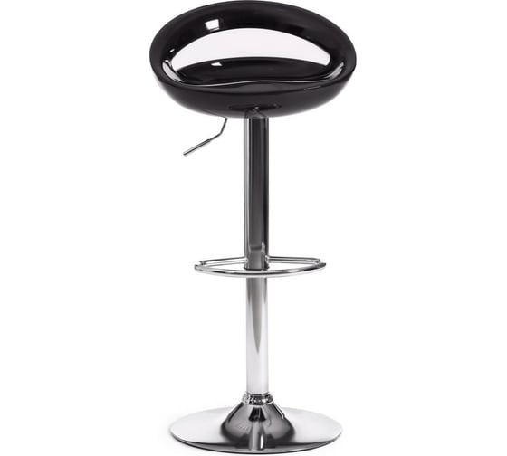 Барный стул Tetchair VIKA KY806 металл/пластик, 46x40x77-98 см, черный/хром 15093