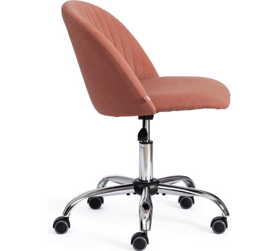 Кресло Tetchair MELODY флок/экошерсть, розовый, 137/1811-41 17192
