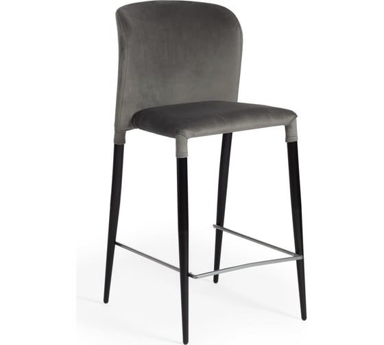 Полубарный стул Tetchair ALVOR 715пб ткань/металл, 44x55x99 см, высота до сиденья 67 см 15464