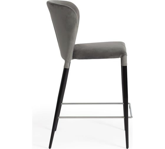 Полубарный стул Tetchair ALVOR 715пб ткань/металл, 44x55x99 см, высота до сиденья 67 см 15464