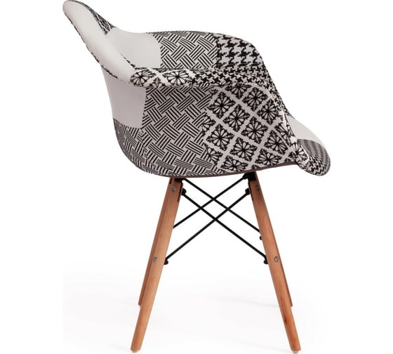 Кресло Tetchair CINDY SOFT EAMES 101 дерево береза/металл/мягкое сиденье/ткань, 61x60x80 см, 4 шт 15183