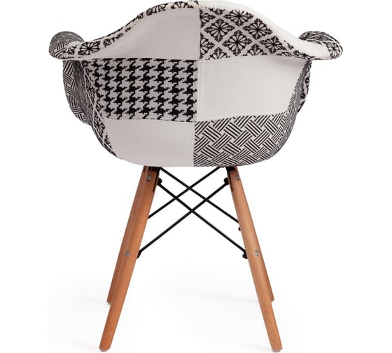 Кресло Tetchair CINDY SOFT EAMES 101 дерево береза/металл/мягкое сиденье/ткань, 61x60x80 см, 4 шт 15183