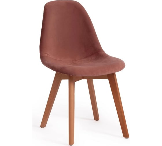 Стул Tetchair CINDY SOFT C1021F1 вельвет/дерево, 53x45x81 см, коралловый 15845 1