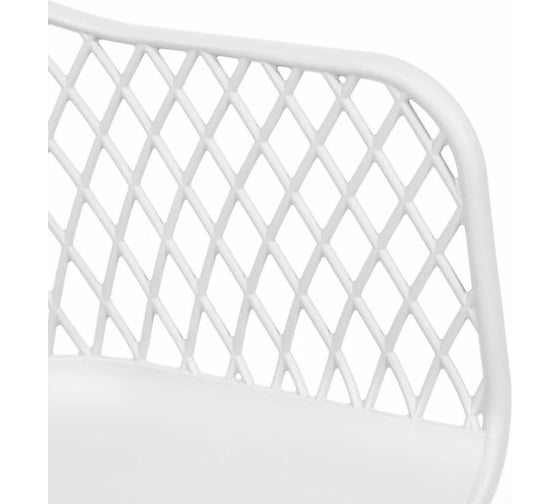 Кресло Tetchair DIEGO 8003 металл/пластик, 55x60x82,5 см, белый/черный, 4 шт 13610