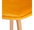 Стул Tetchair TULIP SOFT 74 вельвет/дерево, 54x47x83 см, желтый HLR 15847 7