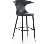 Барный стул Tetchair FLAIR BAR 9018 экокожа/металл, 60x56x106 см, 2 шт зеленый 14/черный 15177