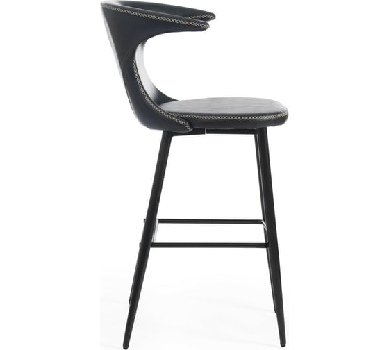 Барный стул Tetchair FLAIR BAR 9018 экокожа/металл, 60x56x106 см, 2 шт зеленый 14/черный 15177