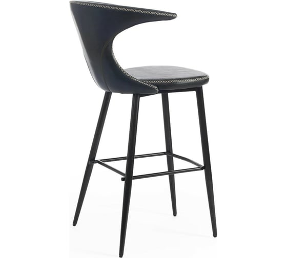 Барный стул Tetchair FLAIR BAR 9018 экокожа/металл, 60x56x106 см, 2 шт зеленый 14/черный 15177