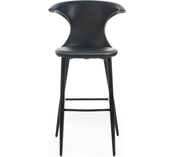 Барный стул Tetchair FLAIR BAR 9018 экокожа/металл, 60x56x106 см, 2 шт зеленый 14/черный 15177