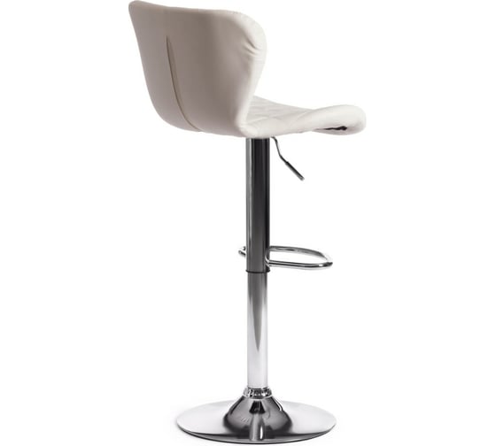 Барный стул Tetchair AVIONIC KY712A металл/экокожа, 45x53x86-107 см, 2 шт белый/хром 15095