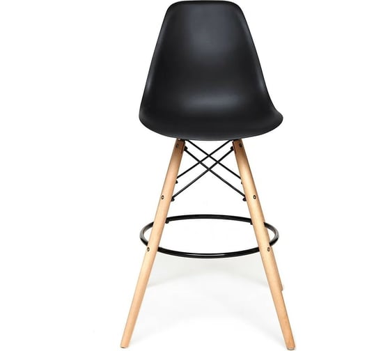 Барный стул Tetchair Cindy Bar Chair mod. 80 дерево/металл/пластик, 46x55x106 см, черный, 4 шт 12657