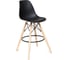 Барный стул Tetchair Cindy Bar Chair mod. 80 дерево/металл/пластик, 46x55x106 см, черный, 4 шт 12657 1