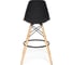 Барный стул Tetchair Cindy Bar Chair mod. 80 дерево/металл/пластик, 46x55x106 см, черный, 4 шт 12657 9