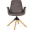 Кресло Tetchair ROKIN DM4273A дерево, металл, ткань, 63x62x90 см, коричневый western brown 13590 2