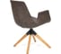 Кресло Tetchair ROKIN DM4273A дерево, металл, ткань, 63x62x90 см, коричневый western brown 13590 4
