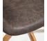 Кресло Tetchair ROKIN DM4273A дерево, металл, ткань, 63x62x90 см, коричневый western brown 13590 9