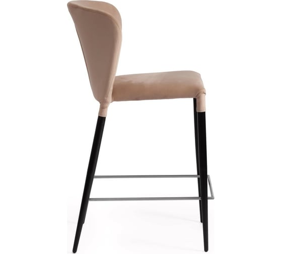 Полубарный стул Tetchair ALVOR 715пб ткань/металл, 44x55x99 см, высота до сиденья 67 см 15468