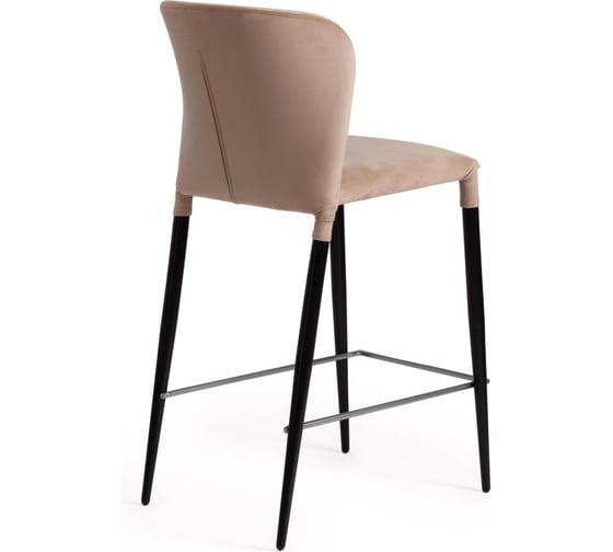 Полубарный стул Tetchair ALVOR 715пб ткань/металл, 44x55x99 см, высота до сиденья 67 см 15468