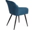 Кресло Tetchair BEATA 8266 металл/ткань, 56x60x82 см, 2 шт синий G062-48/черный 14157 3