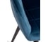 Кресло Tetchair BEATA 8266 металл/ткань, 56x60x82 см, 2 шт синий G062-48/черный 14157 8