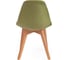 Стул Tetchair CINDY SOFT C1021F1 вельвет/дерево, 53x45x81 см, зеленый HLR 54/натуральный, 4 шт 15209 4