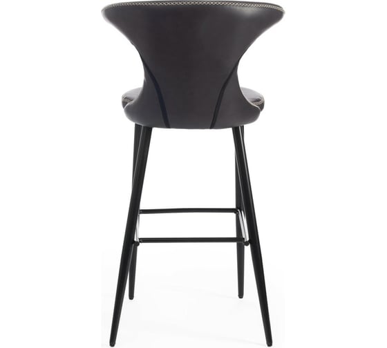 Барный стул Tetchair FLAIR BAR mod. 9018 экокожа/металл, 60x56x106 см, 2 шт серый 22/черный 15175
