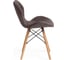 Стул Tetchair 4 шт STUTTGART (mod. 74) экокожа/дерево береза/металл, 50x47x73 см, античный серый 15212 2