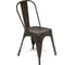 Стул Tetchair LOFT CHAIR 012 металл, 45x35x85 см, 5 шт коричневый/brown vintage 10695 1