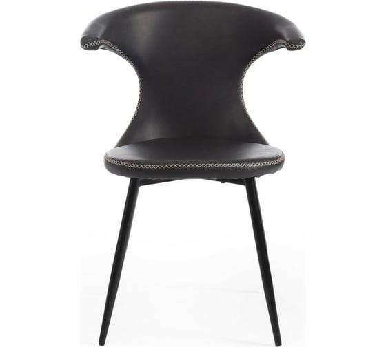 Стул Tetchair FLAIR 9020 экокожа/металл, 60x56x78 см, серый 22/черный, 4 шт 15164