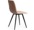 Стул Tetchair CHILLY X 7096-1 ткань/металл, 45x53x88 см, высота до сиденья 50 см, бежевый, 4 шт 17248 3
