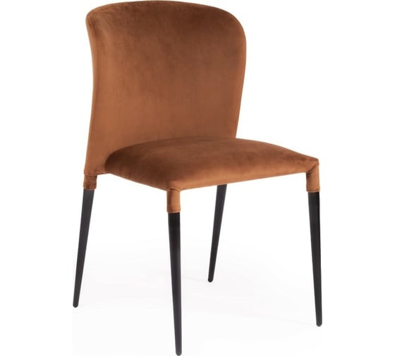 Стул Tetchair ALVOR 715 ткань/металл, 48x65x86 см, высота до сиденья 51 см, коричневый, 4 шт 15461 1