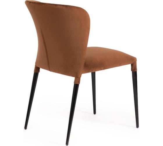 Стул Tetchair ALVOR 715 ткань/металл, 48x65x86 см, высота до сиденья 51 см, коричневый, 4 шт 15461