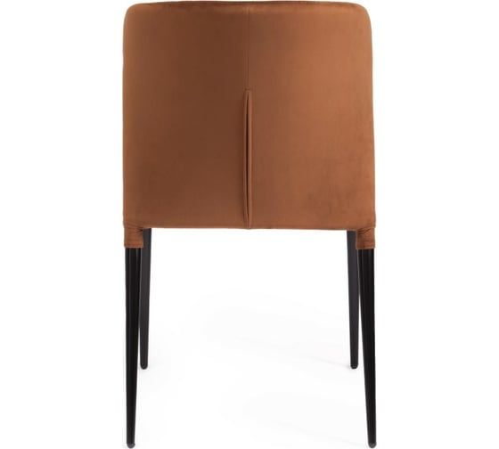 Стул Tetchair ALVOR 715 ткань/металл, 48x65x86 см, высота до сиденья 51 см, коричневый, 4 шт 15461