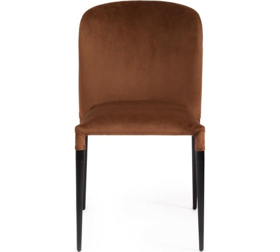 Стул Tetchair ALVOR 715 ткань/металл, 48x65x86 см, высота до сиденья 51 см, коричневый, 4 шт 15461