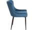 Стул Tetchair ELI 8202 металл/ткань, 53x61,5x83 см, 2 шт синий G062-48/черный 14152 2