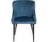 Стул Tetchair ELI 8202 металл/ткань, 53x61,5x83 см, 2 шт синий G062-48/черный 14152 4