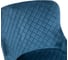 Стул Tetchair ELI 8202 металл/ткань, 53x61,5x83 см, 2 шт синий G062-48/черный 14152 7