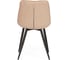 Стул Tetchair ABRUZZO 8060 металл, ткань, 42x60x84x49 см, ткань: серо-бежевый, ножки: черный 15345 4