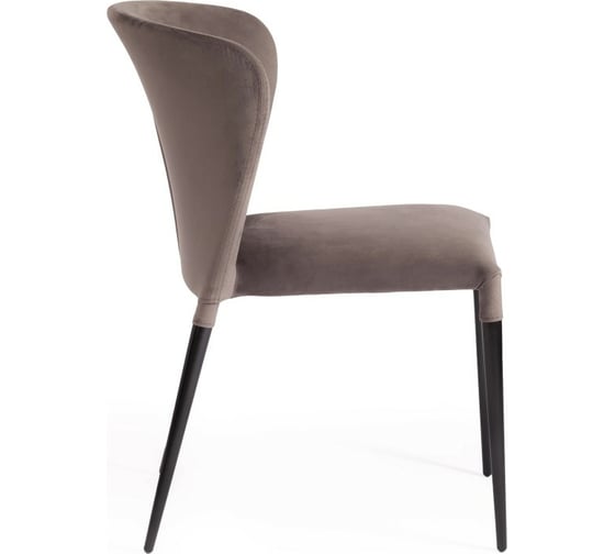 Стул Tetchair ALVOR 715 ткань/металл, 48x65x86 см, высота до сиденья 51 см, темно-серый, 4 шт 15460