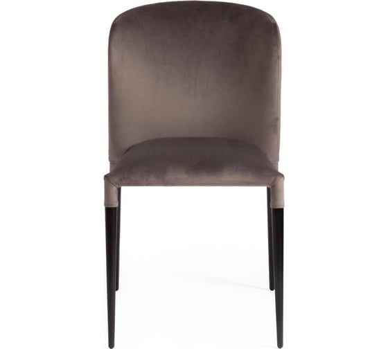Стул Tetchair ALVOR 715 ткань/металл, 48x65x86 см, высота до сиденья 51 см, темно-серый, 4 шт 15460