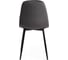 Стул Tetchair BREEZE 4724 металл/вельвет, 44x48x87 см, серый/черные ножки, 4 шт 14262 4