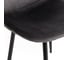 Стул Tetchair BREEZE 4724 металл/вельвет, 44x48x87 см, серый/черные ножки, 4 шт 14262 7