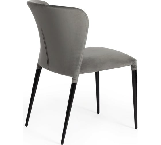 Стул Tetchair ALVOR 715 ткань/металл, 48x65x86 см, высота до сиденья 51 см, серый barkhat, 4 шт 15459