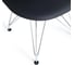 Стул Tetchair CINDY IRON CHAIR EAMES 002 металл, пластик, 51x46x82,5 см черный, 4 шт 14182 6